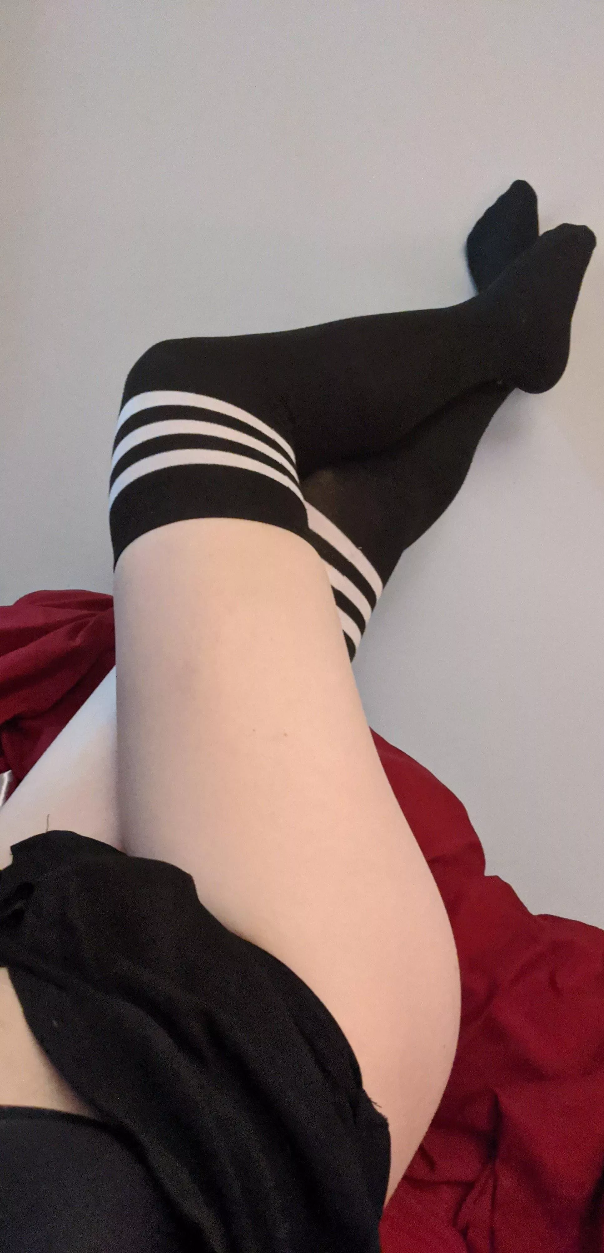 Long legs are meant for long socks! posted by S1r3ns5ong