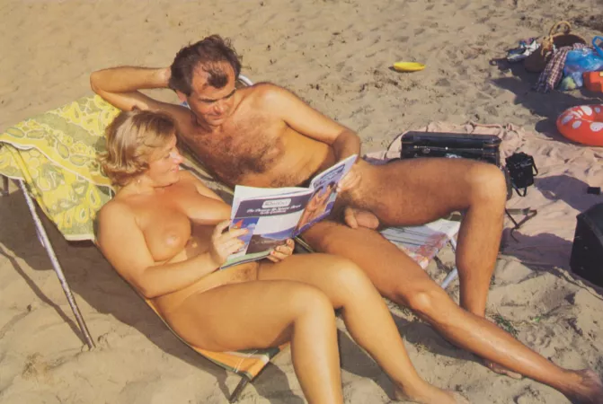 Look at this: People in magazines not wearing any clothes. by NaturistPictures