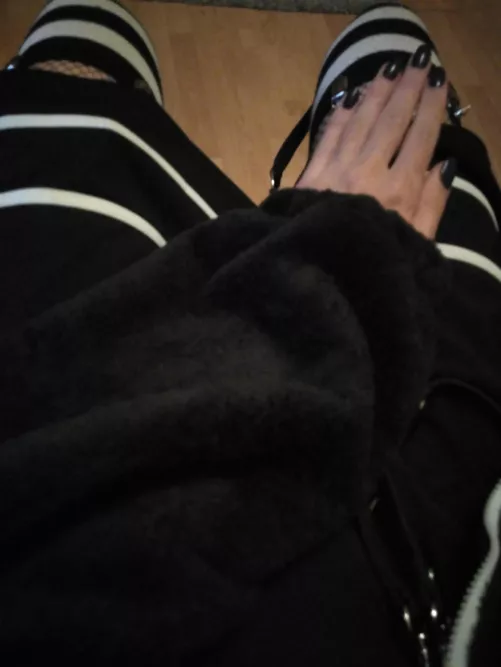 Look how fluffy my new jacket is:)) by Twixbrotaufstrich