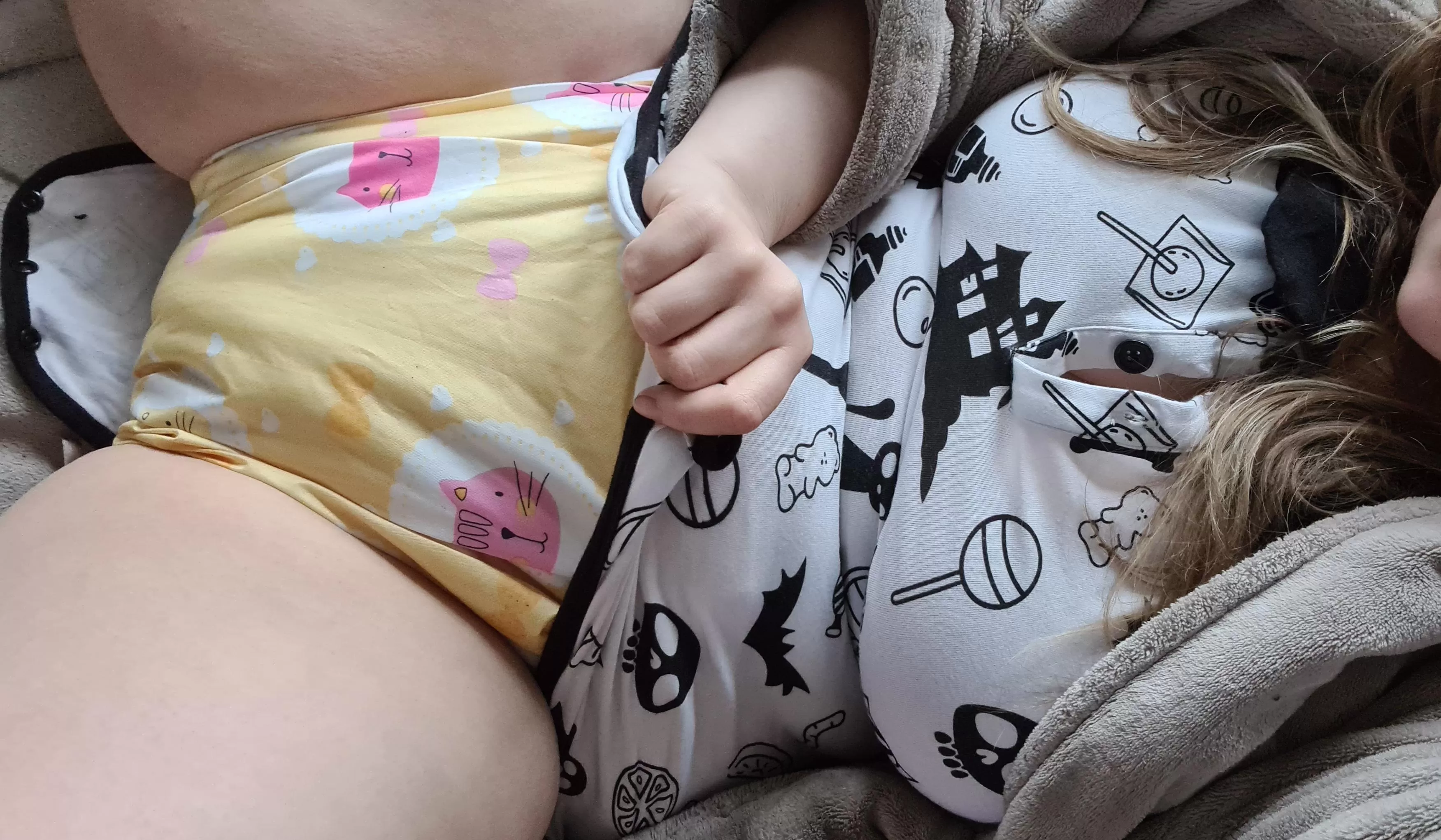 Look under my onesie 😳 posted by BrokenVivacious