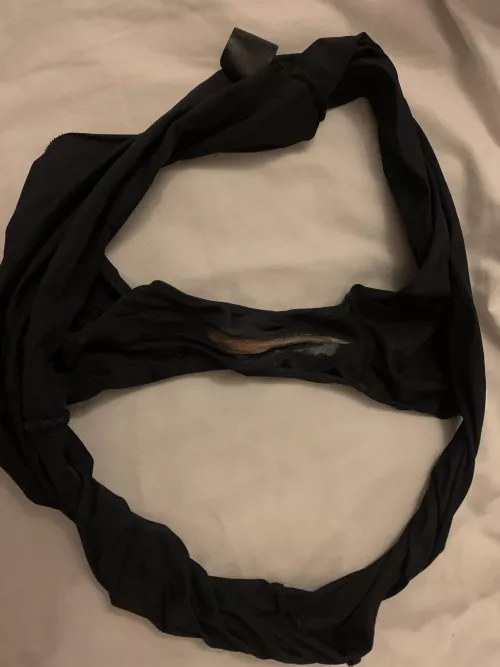 Look what I just found on top of the laundry basket 😈…they’ve clearly been grinding on my wife’s pussy all day….who wants a sniff? by subcom1984