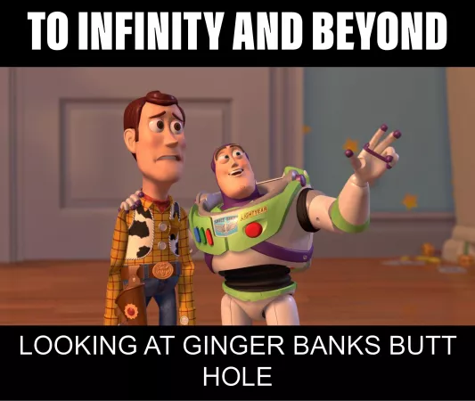 Looking at Ginger’s butthole by blacksheep5221978