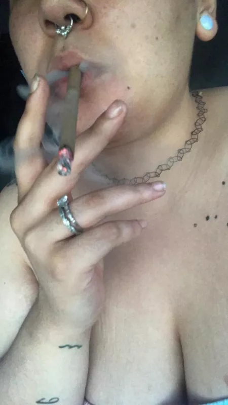 Looking for an ashtray, anyone interested? by BigTitsBigFeet