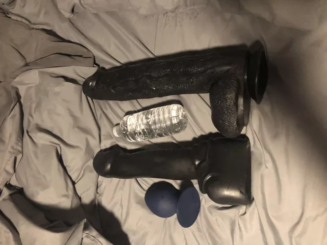 Looking forward to fucking my ass with the newest edition by legend19932