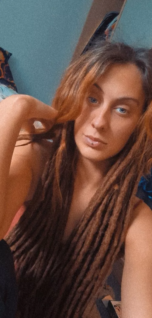 looking forward to my dreads keeping me warm in winter by ganja_babeuk