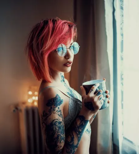 Looking out the window by altbubblr