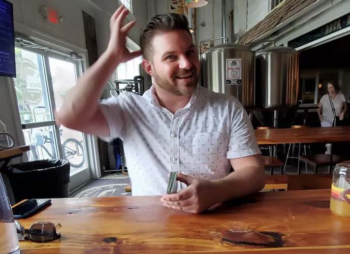 Looks like a hair flip but it was more of swatting a fly. by abeduncan90