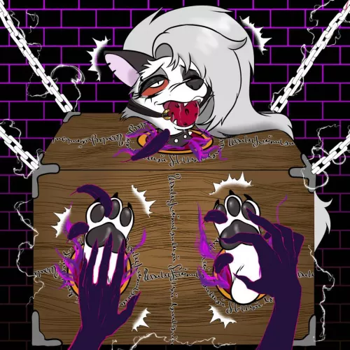 Loona is trapped by Jackal_DE