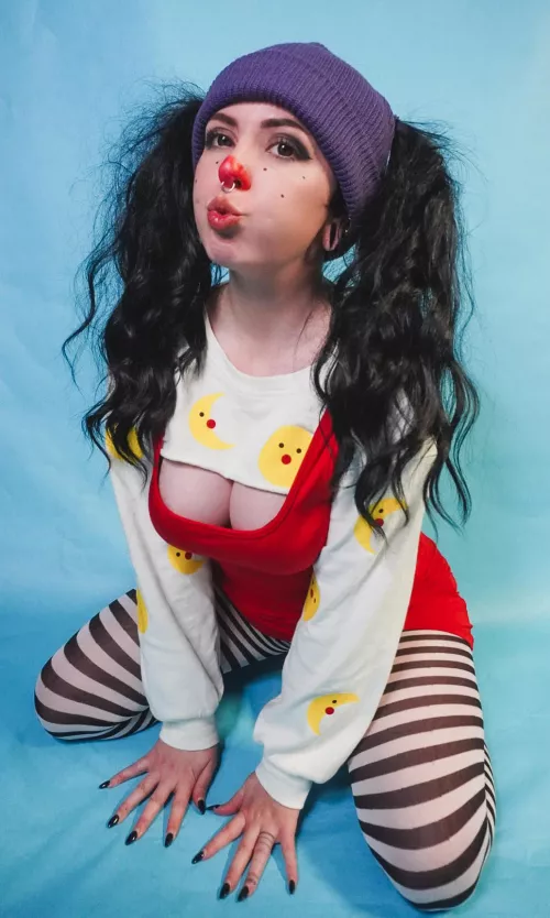 Loonette the Clown by Nellie Morbid [self] by nellie-morbid