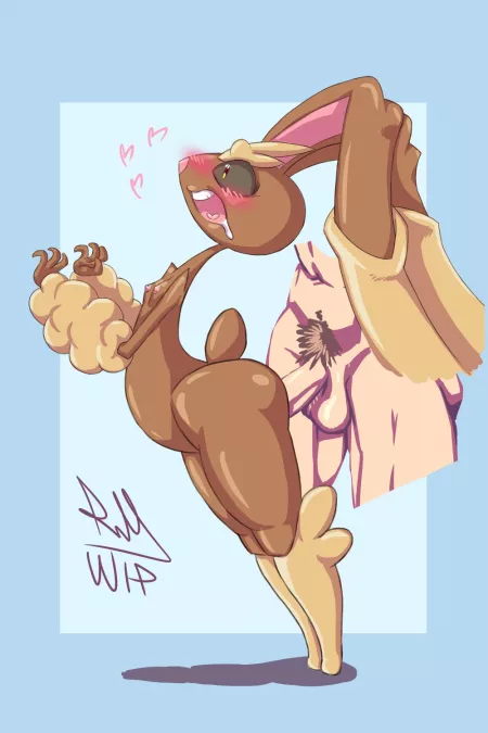 Loppuny Breeding WIP (By me, @rollindesu on Twitter) by NumbeRED39