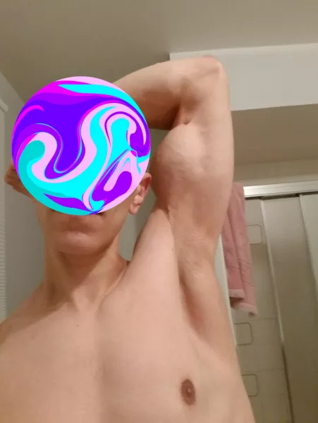 Lost all my hair to alopecia. Hope you still find these smooth pits sexy. by housingforu