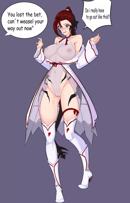 lost the bet now I've gotta pay the price. (HarD.D) by Nala-Cosmia