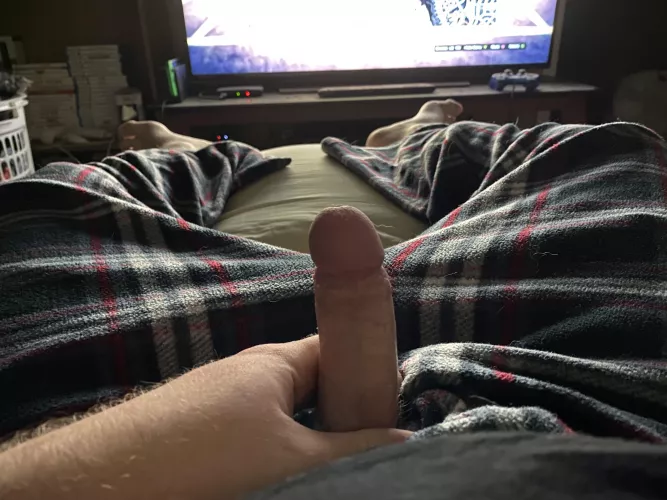 Lounging around not feeling great want to cheer me up? by Glanim