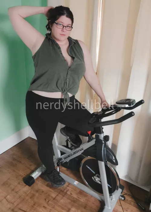 Love a good bike ride! by Nerdyshellbell