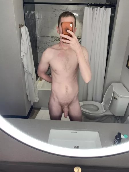 Love a good hotel mirror by Just4fun20