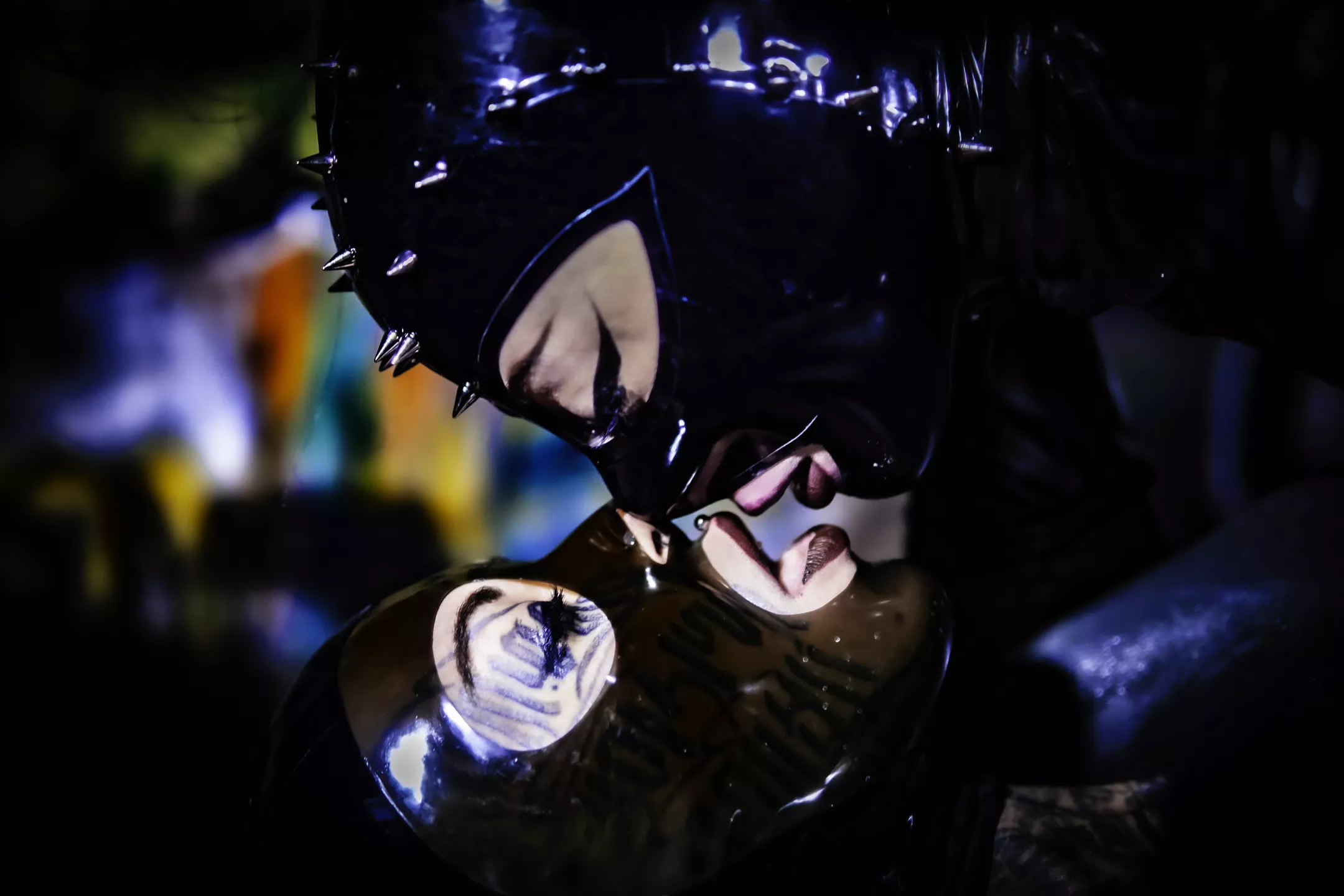 Love at first bite…heavy on the cheesiness today 👯‍♀️ With @sweetseverine posted by Fleshcakezz