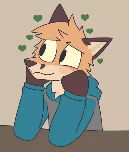 Love💚🧡 (by me, Littlef7072 on twitter) by fox_somewhere