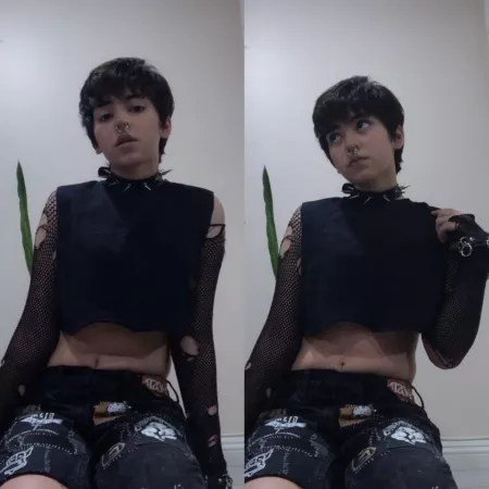 love cropped tops but don’t really like wearing them cuz i hate my tummy xc by crustcx