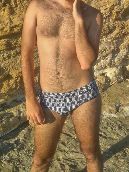 Love exposing my hairy chest in public. by DustedSecretAgent