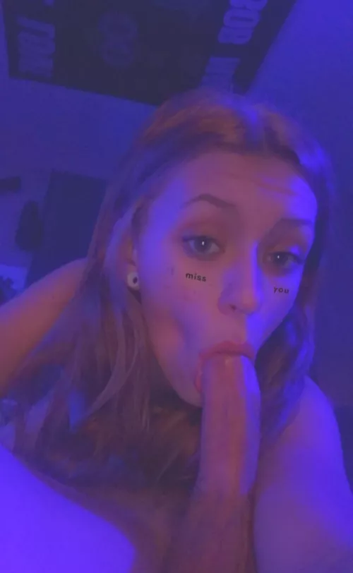 Love gagging on his dick💦😋 by mearbear816