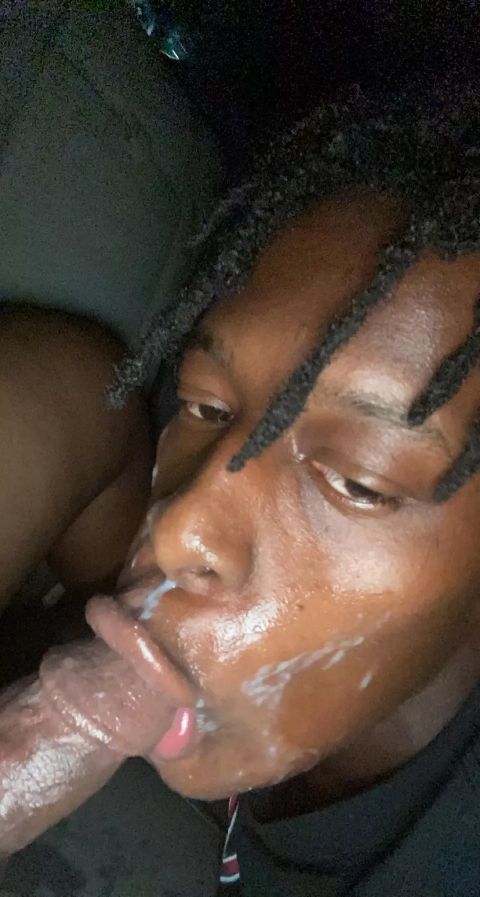 love getting my reward after given that sloppy throat 🤤 posted by cle1023