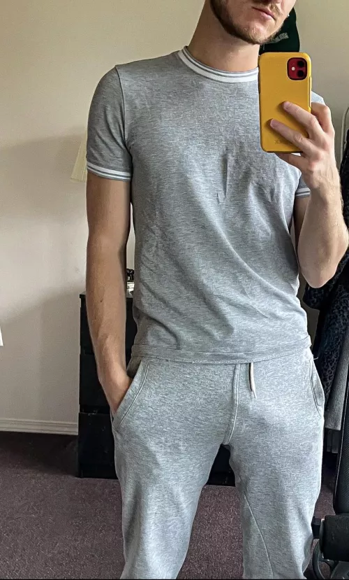 Love going commando in these comfy sweatpants by TheNickTaylor