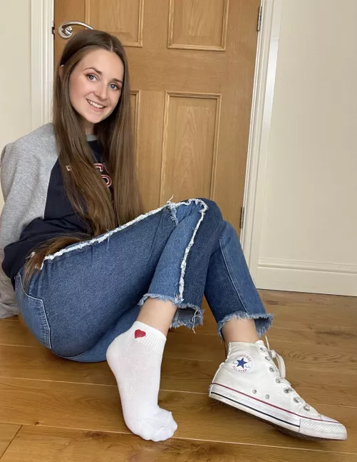 Love heart socks!❤️ by BabeBarefoot