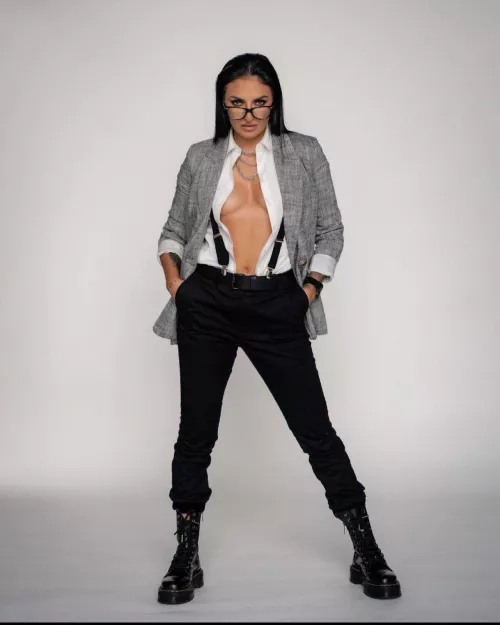 Love how much Sonya is showing off of her right tit here. I want to suck on those sexy little things so bad by xxxaccount123