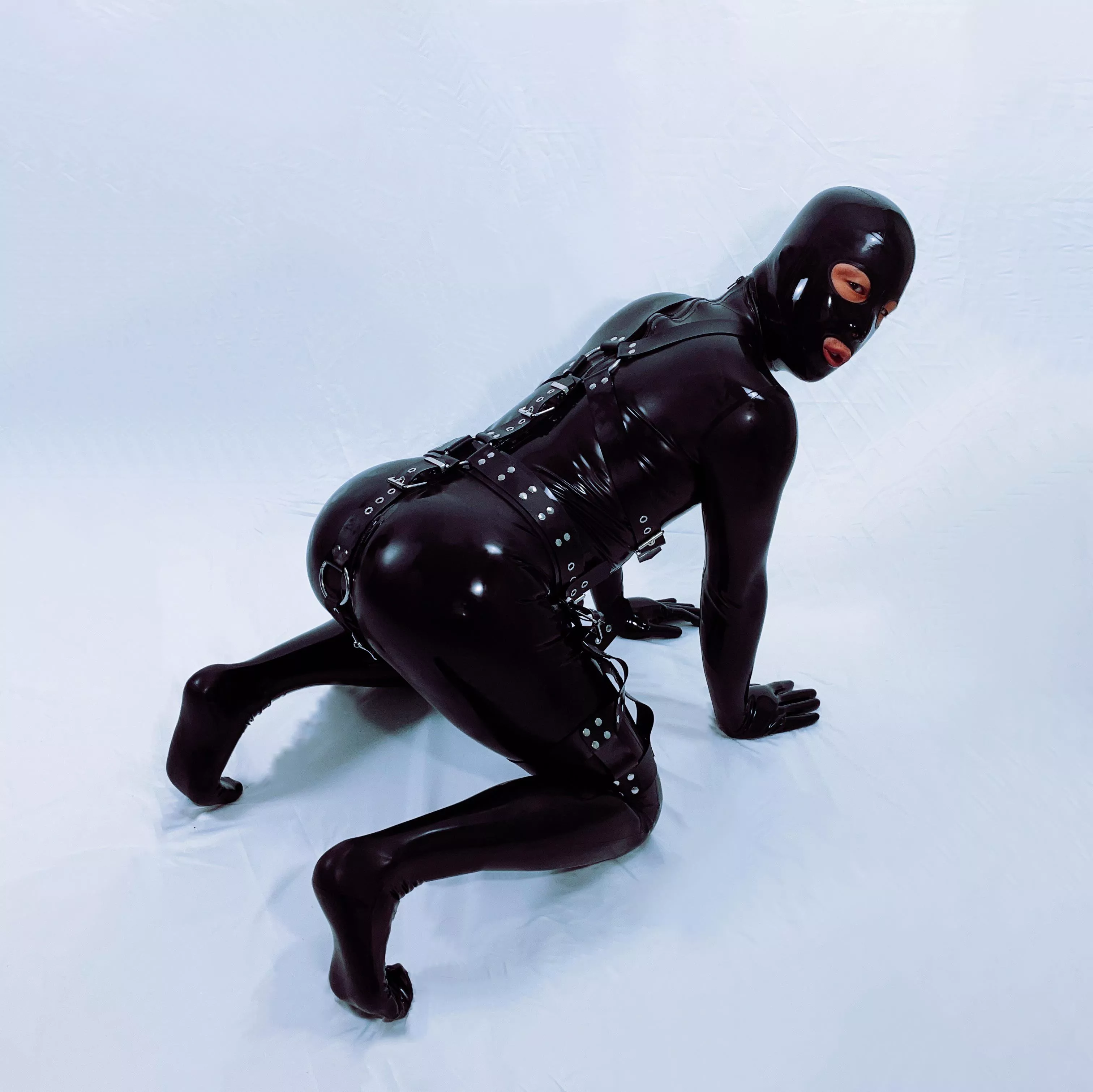 Love how my first latex suit feels on me posted by fast-bunny