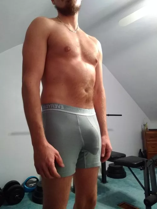 Love my bulge by Blonddude988