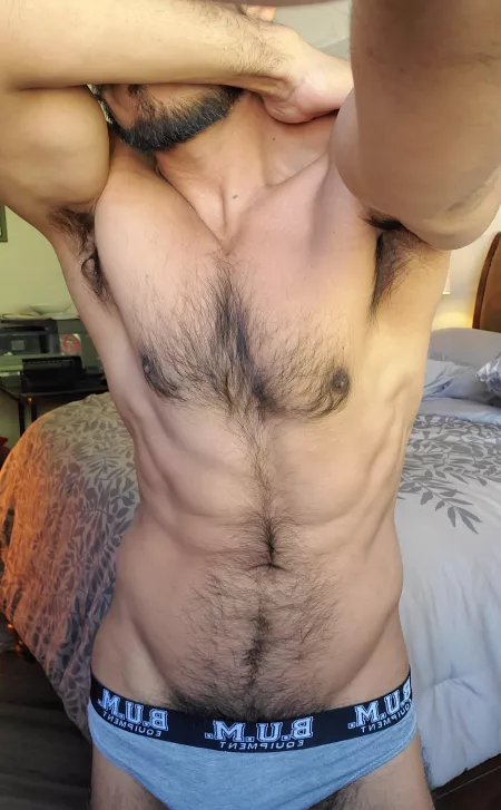 Love my hairy body by MexCriminal45