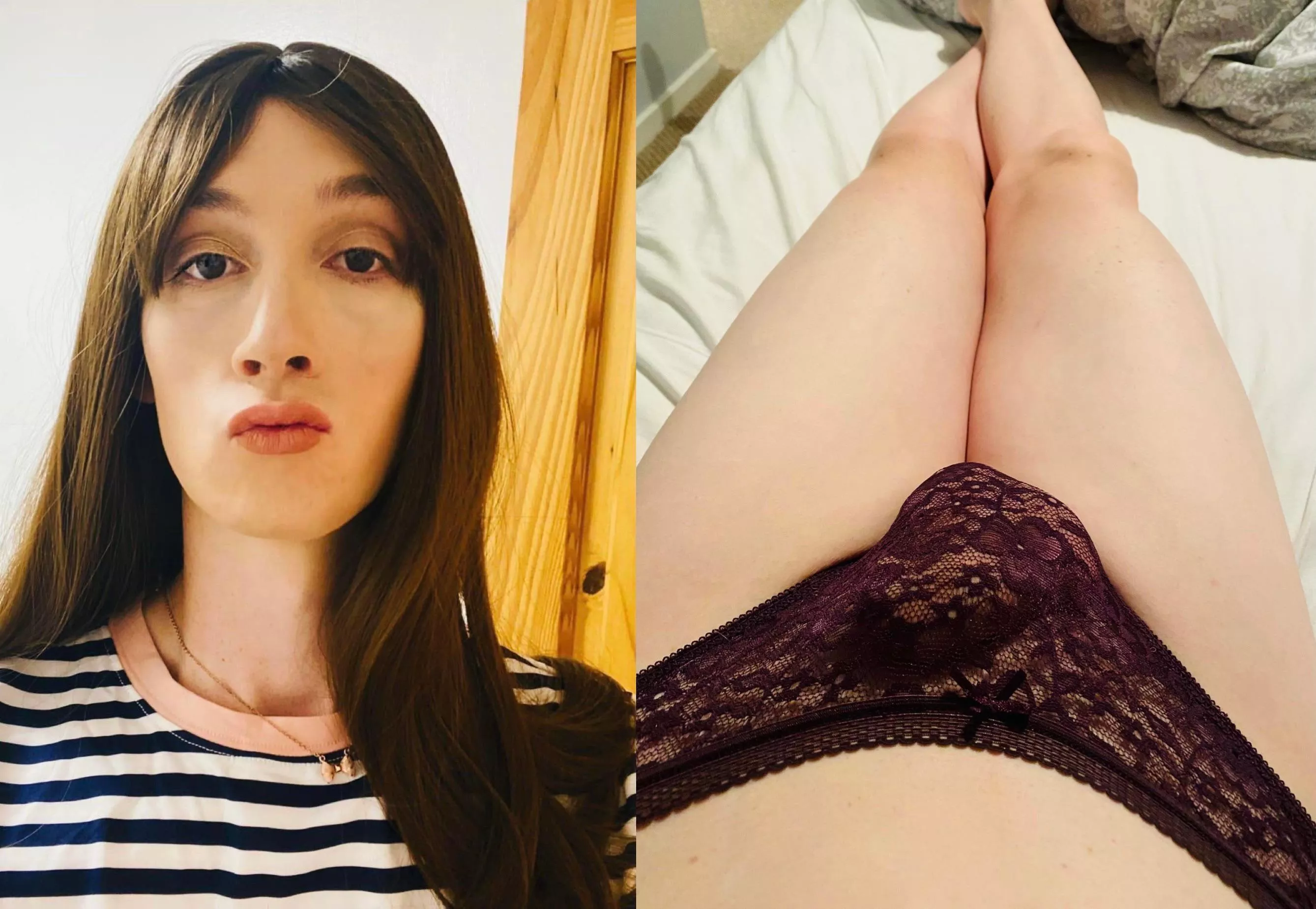 Love my little bulge in panties 😍 posted by PubliclyPaige