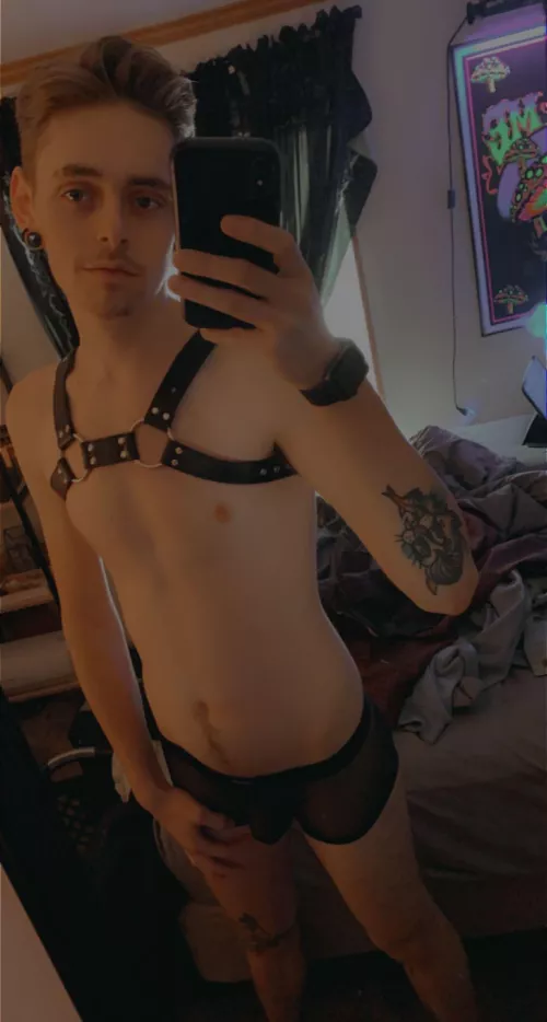 Love my new leather 🖤 by teddystone13