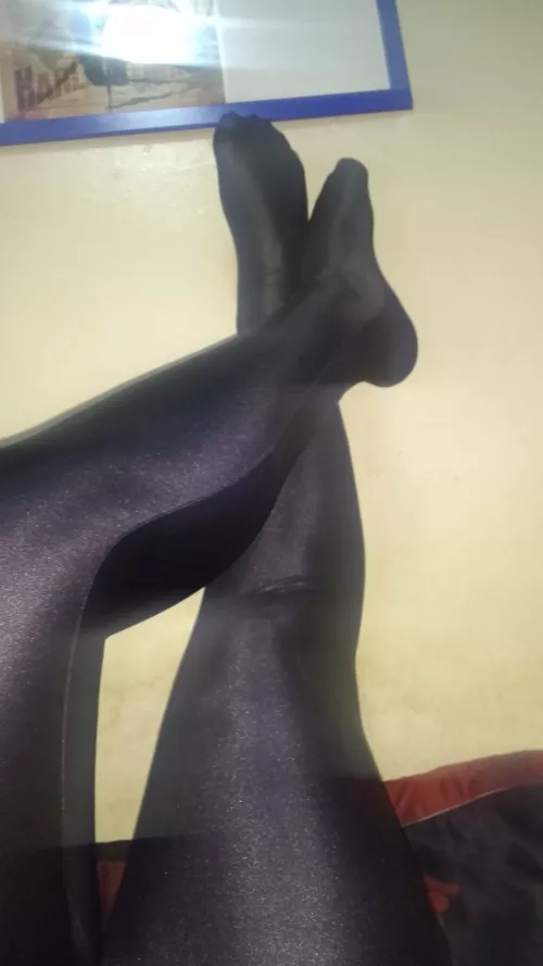 Love my Oil Pantyhose/Tights by DukeofNylon