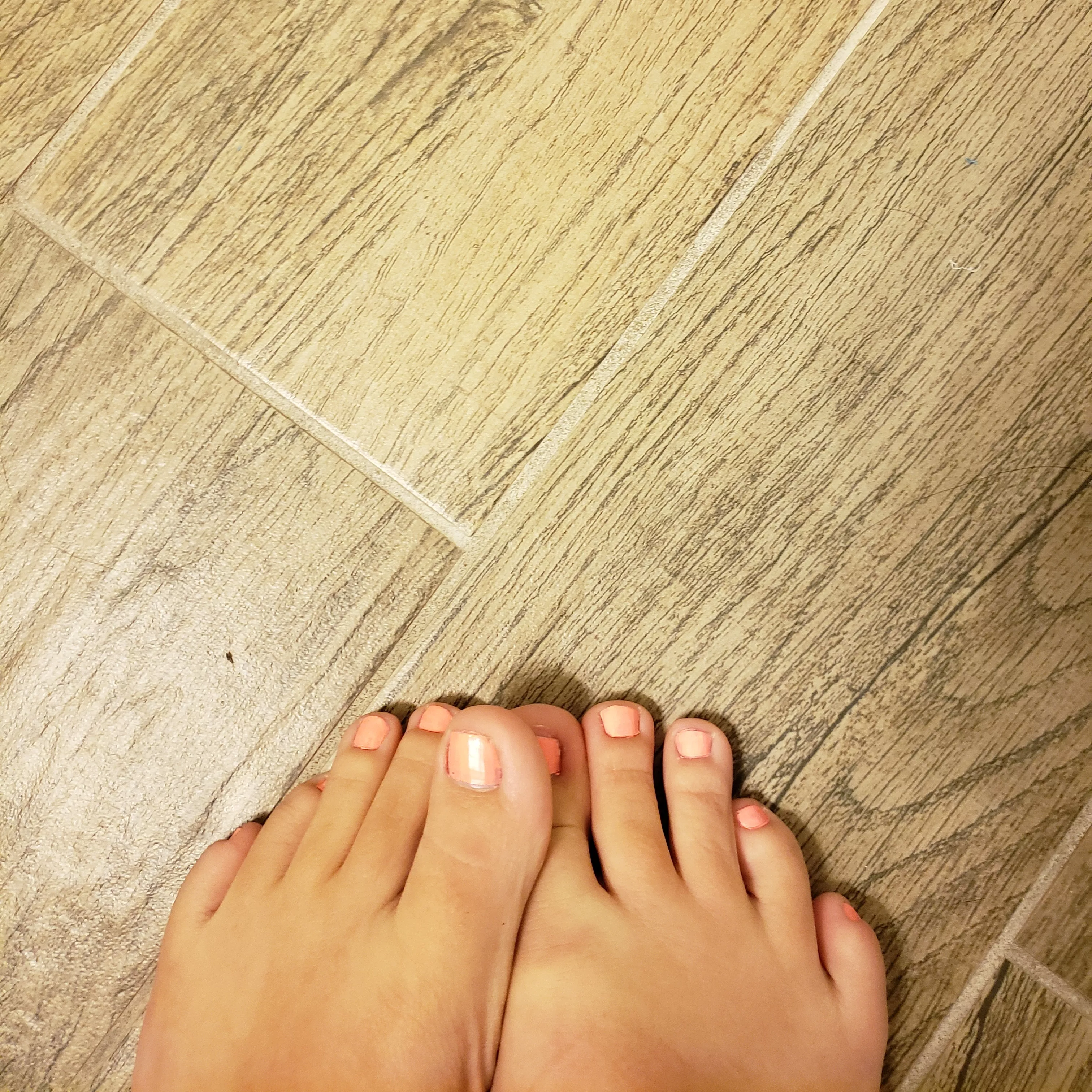 Love my pretty little feet 👠👣 posted by frecklefoot_goddess