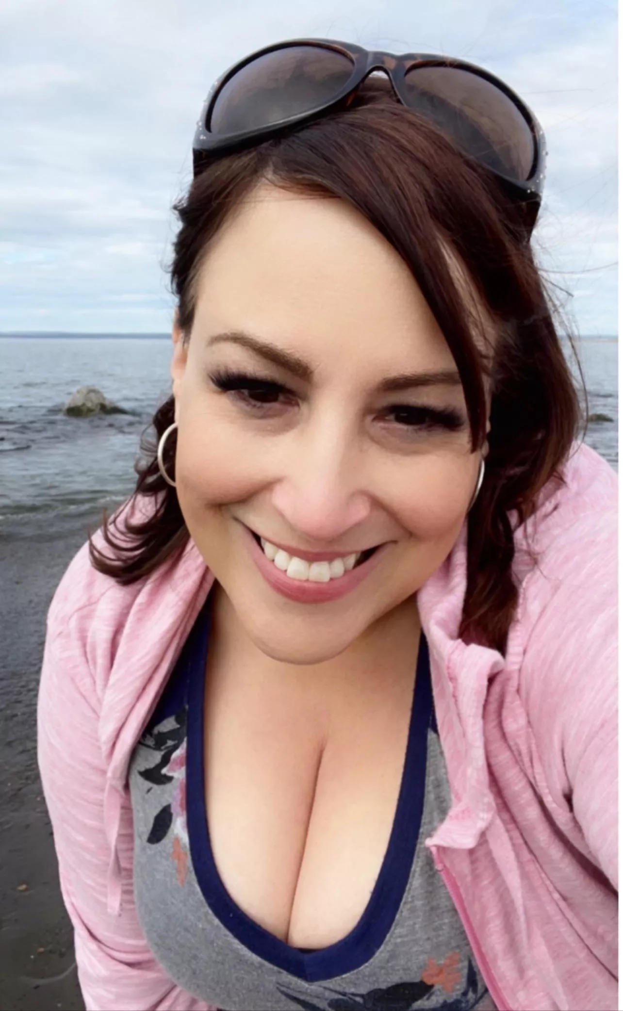 Love my time at the beach. We don’t always have the warm, sunny beaches where I live… but they are still beautiful. posted by Menopausaljezebel