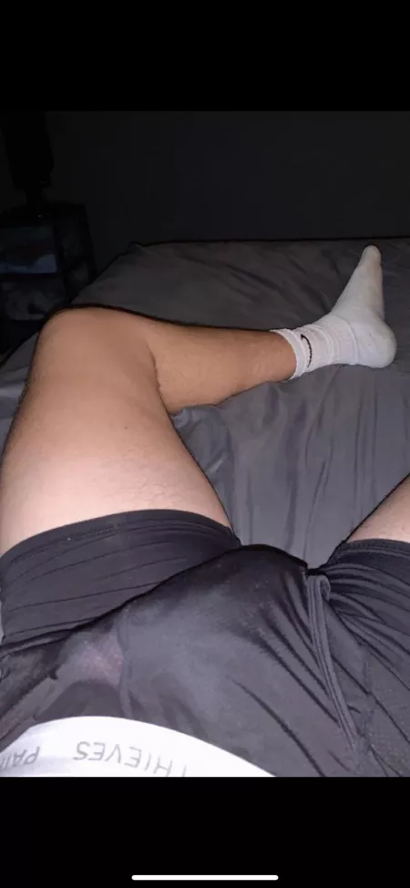 Love my white Nike socks. Message me for snap so we can trade by JohnMyers_664