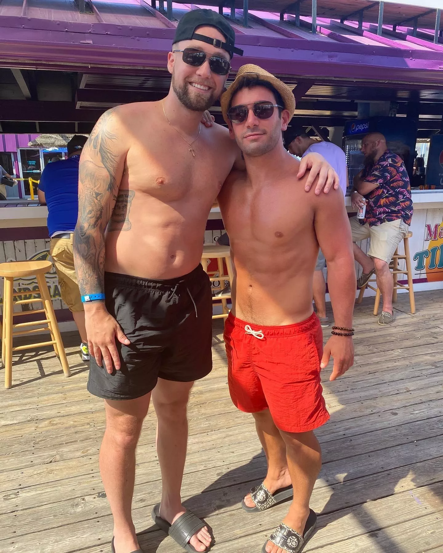 Love nicks body but check out that bulge on Tommy. Lookin pretty hung to me. Thought he was a bottom? posted by PhillyGuy2891