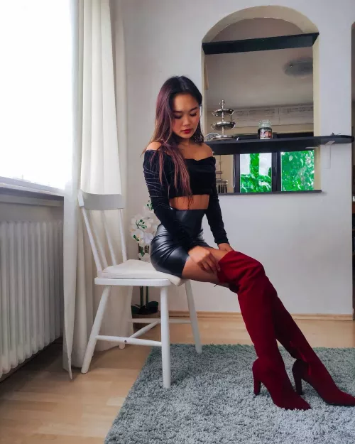 Love over the knee boots by jpx82