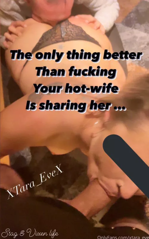 Love sharing my hot wife 🥰 she’s my favourite pornstar 😛 by TaraAndNiko69