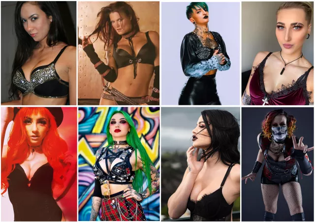 Love the Alt/Punkt/Goth Chicks of Wrestling by AltAccount172912