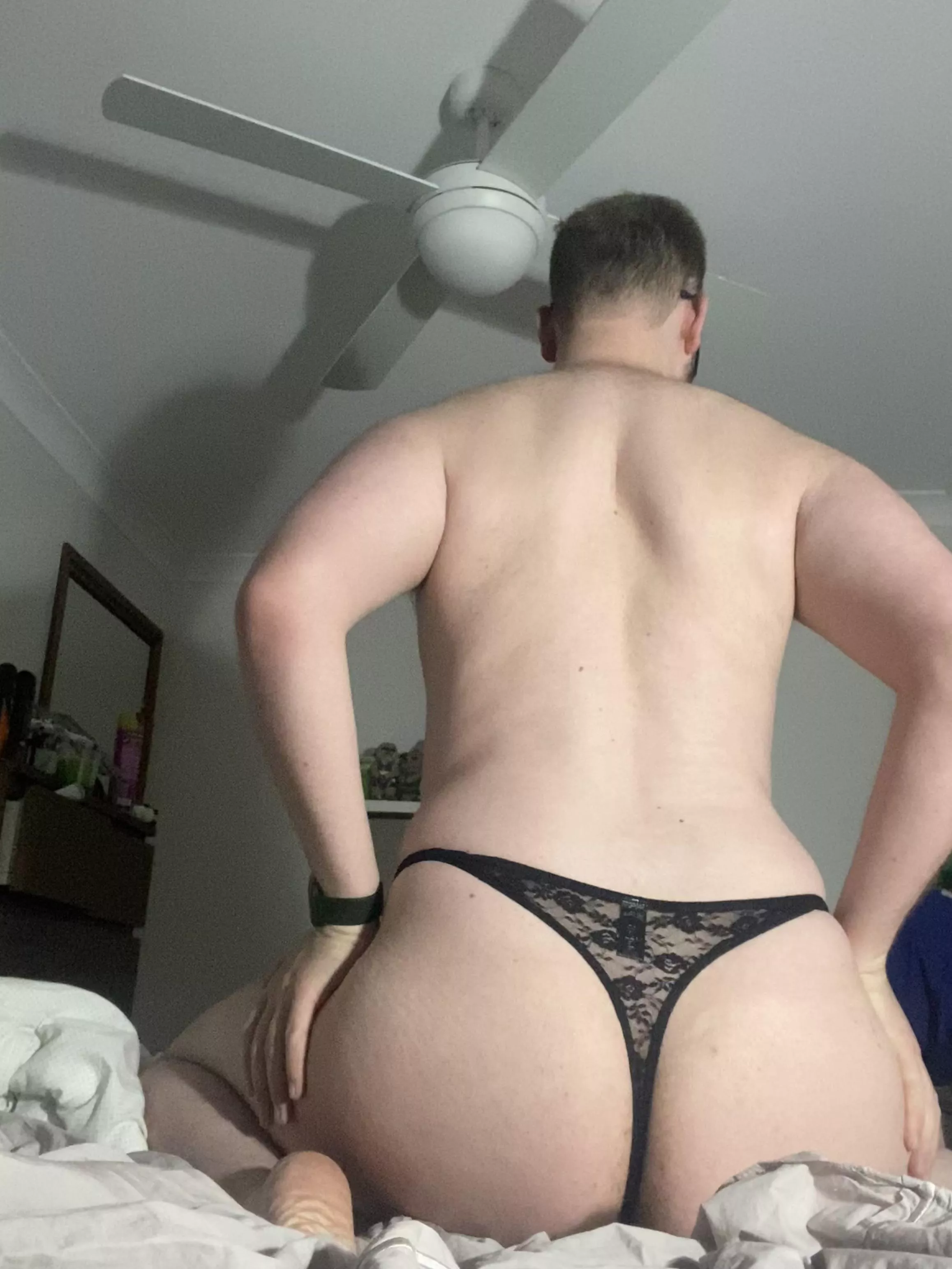 Love this little black thong 😍 posted by Bibuddy1209