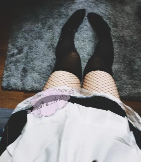 love this maid outfit on me🤍🖤 by your_immortal