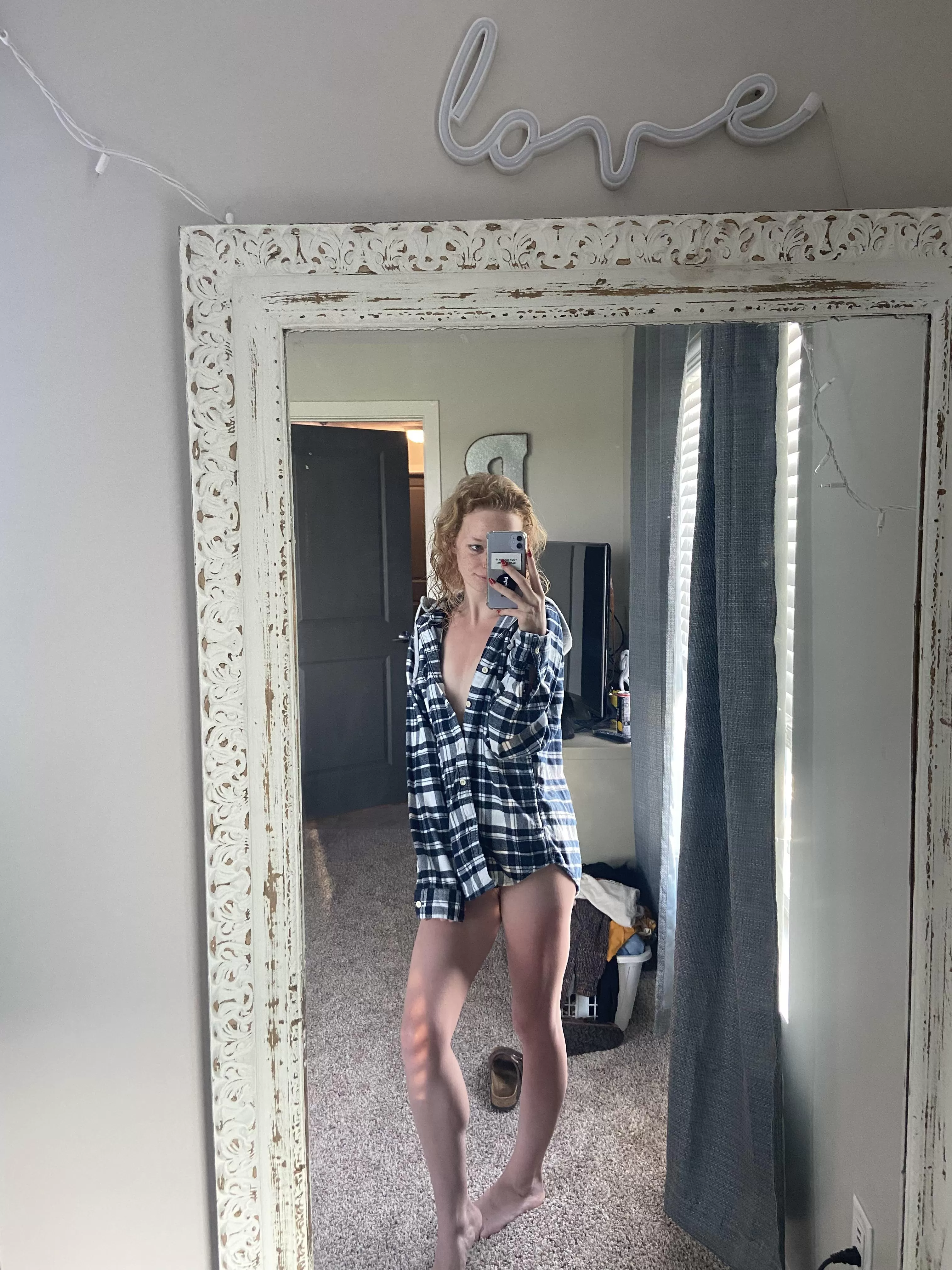 love to be comfy.. just to walk around naked under here all day #WIN posted by happysummerbaby