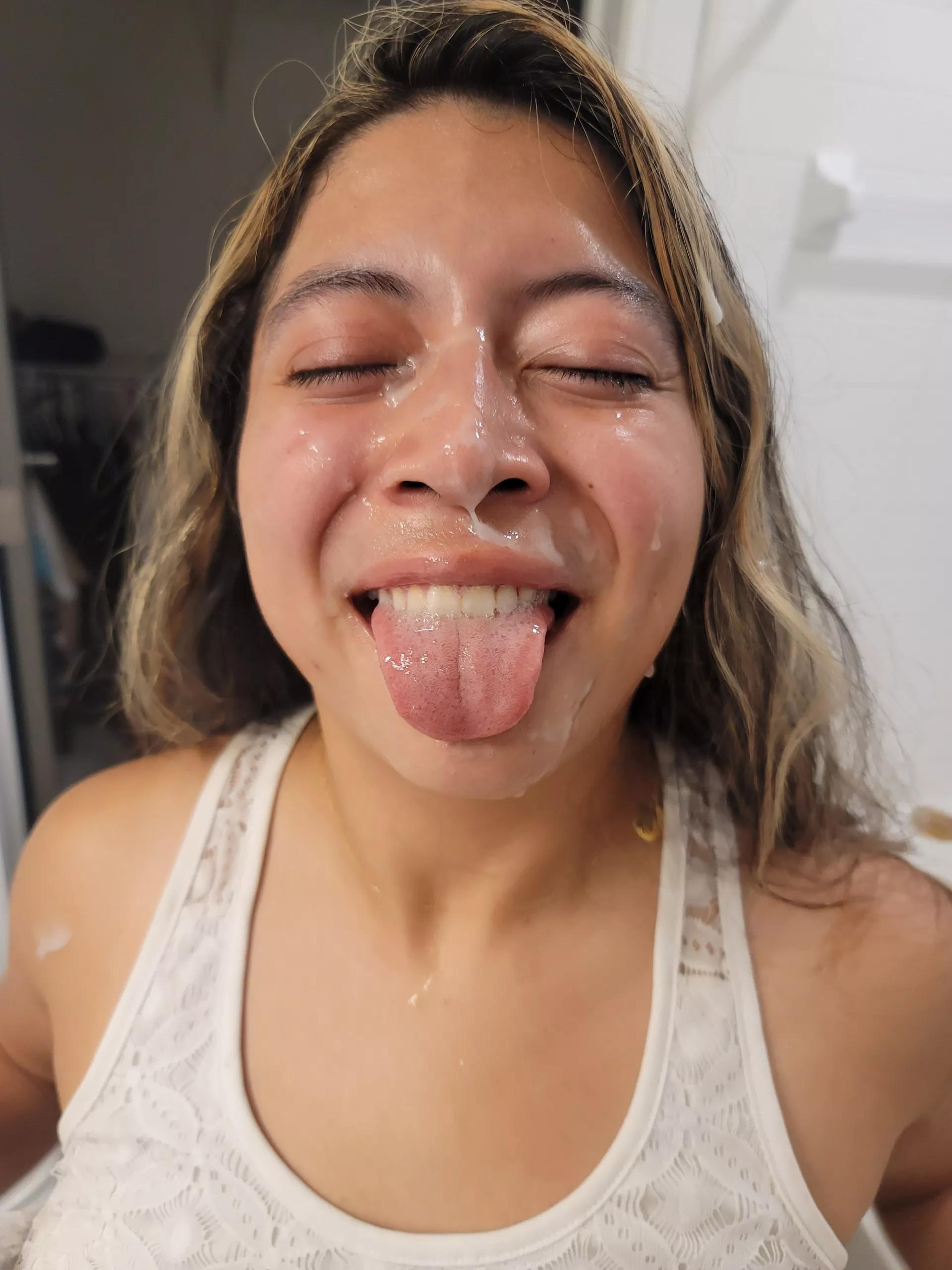 love to taste myself when I blow him 🥰 posted by MsCreamPaya