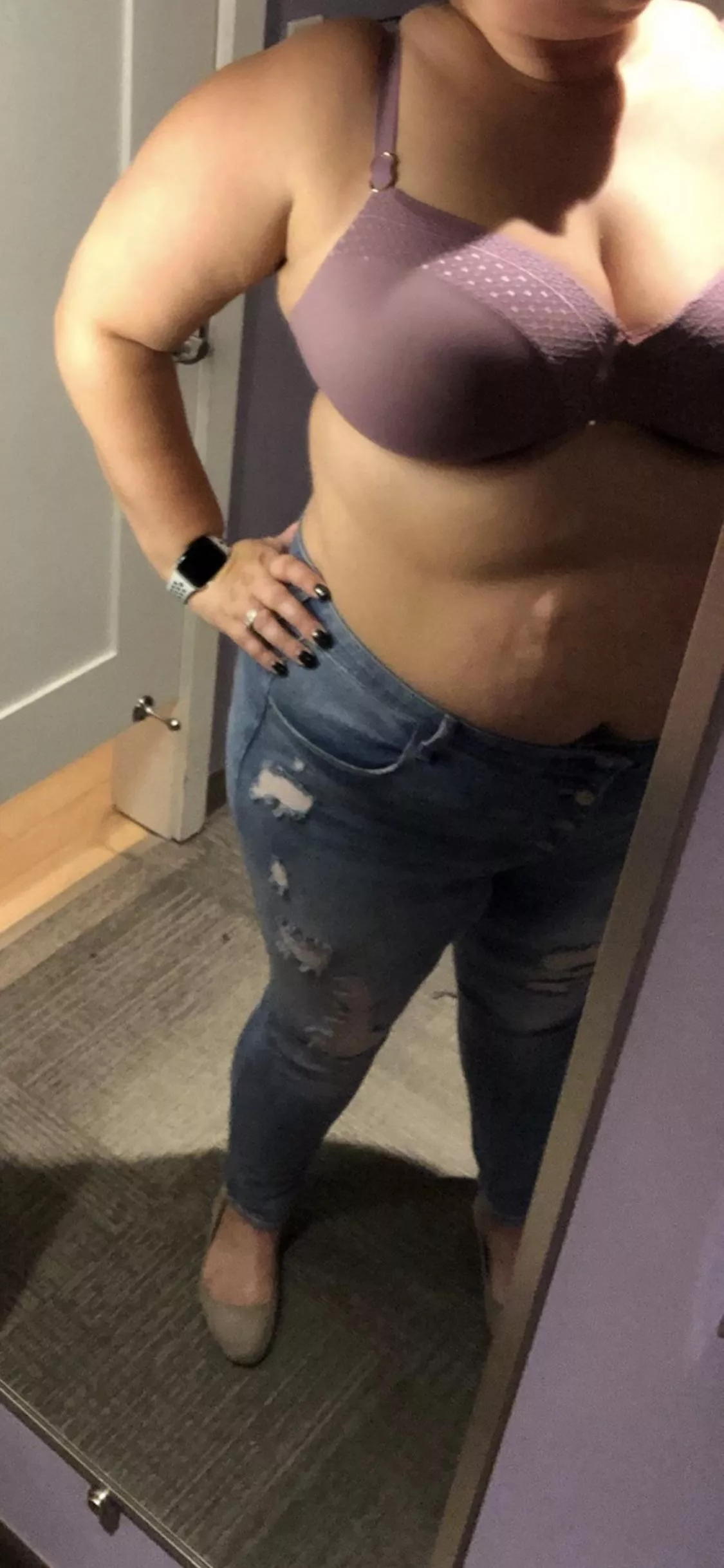 Love trying on new clothes! Think they’d look better off? posted by [deleted]