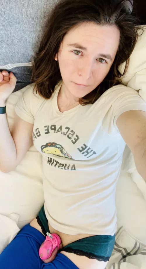 Love waking up caged 😋🥰 by SissyMadeline924