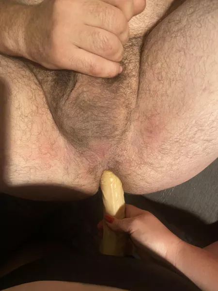 Love when my wife fucks me. OF has full video. Like the bigger one more then this one. 😅 by Nytetime37