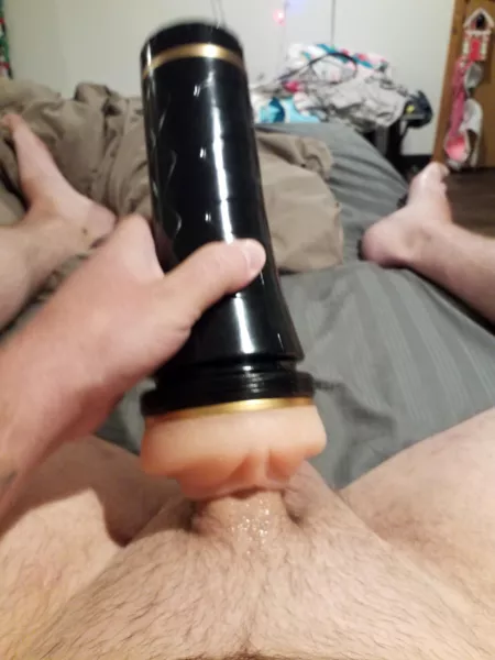 Love when the lube mixes with my cum by bells_on_your_face