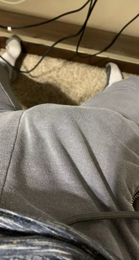 Loved the way my soft cock bulged out in this picture